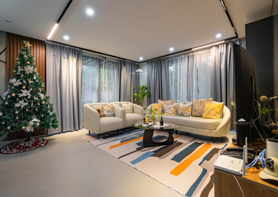 A fully-furnished home designed for comfort and efficiency