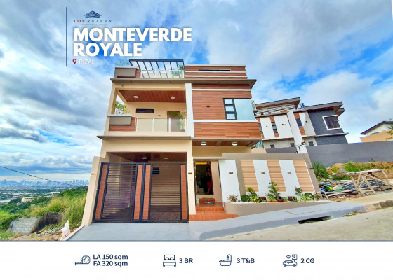 Semi furnished House and Lot for Sale in Monteverde Royale, Rizal