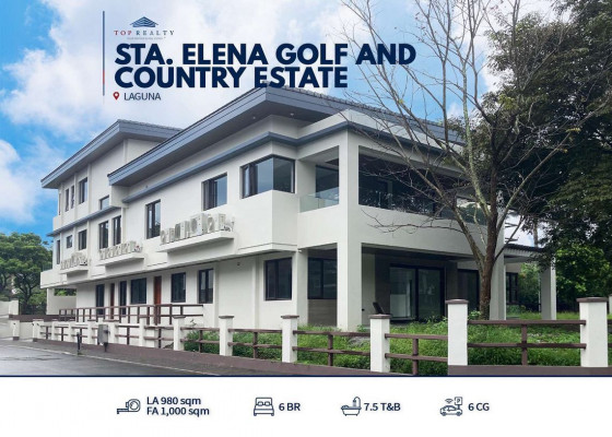 3-Storey Massive Modern Home for Sale in Sta. Elena Golf