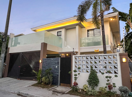 Cozy Fully Furnished Modern Tropical House and Lot For Sale