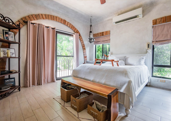 This fully furnished Moroccan-themed house and lot