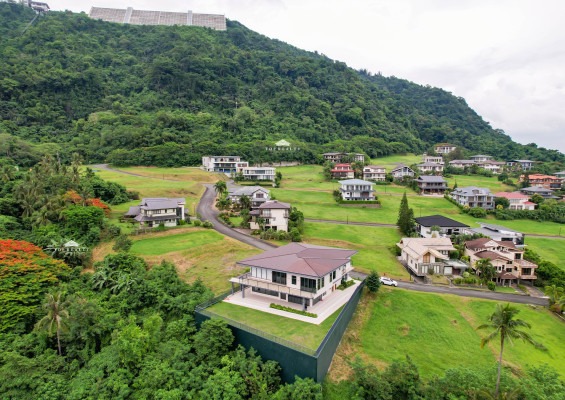 This semi-furnished house and lot boasts unobstructed views of Taal Volcano