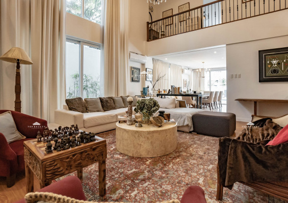 A fully furnished house and lot built with high-end materials