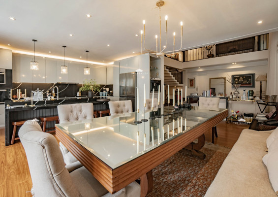 A fully furnished house and lot built with high-end materials