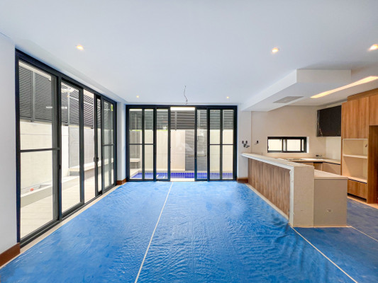 Multi-level Modern Tropical Industrial Home For Sale in Filinvest 2
