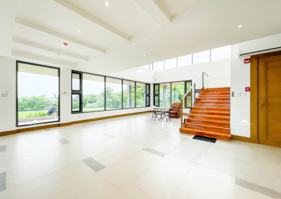 This semi-furnished house and lot boasts unobstructed views of Taal Volcano