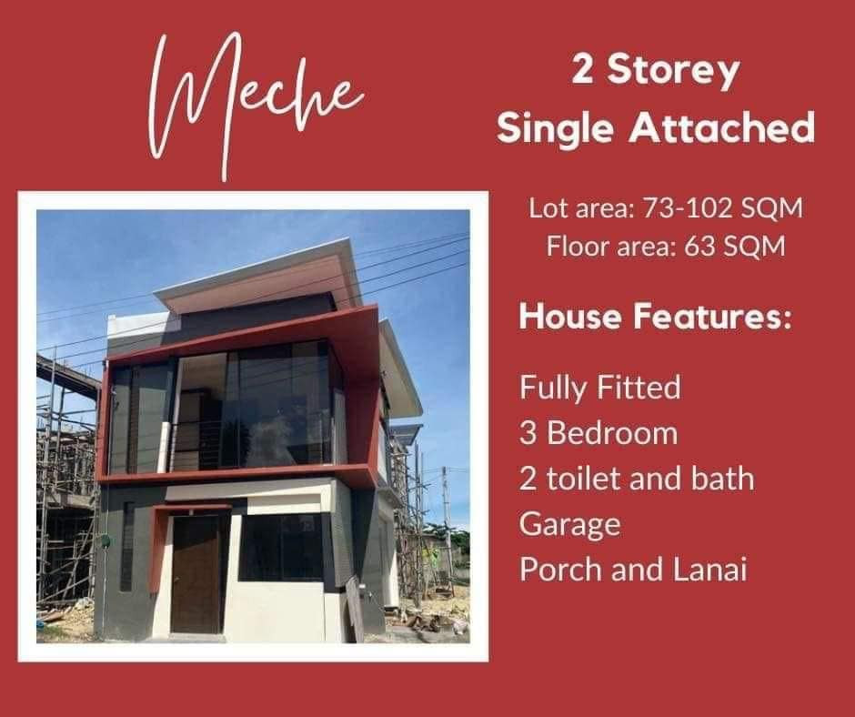 For rent Single Attached House and lot