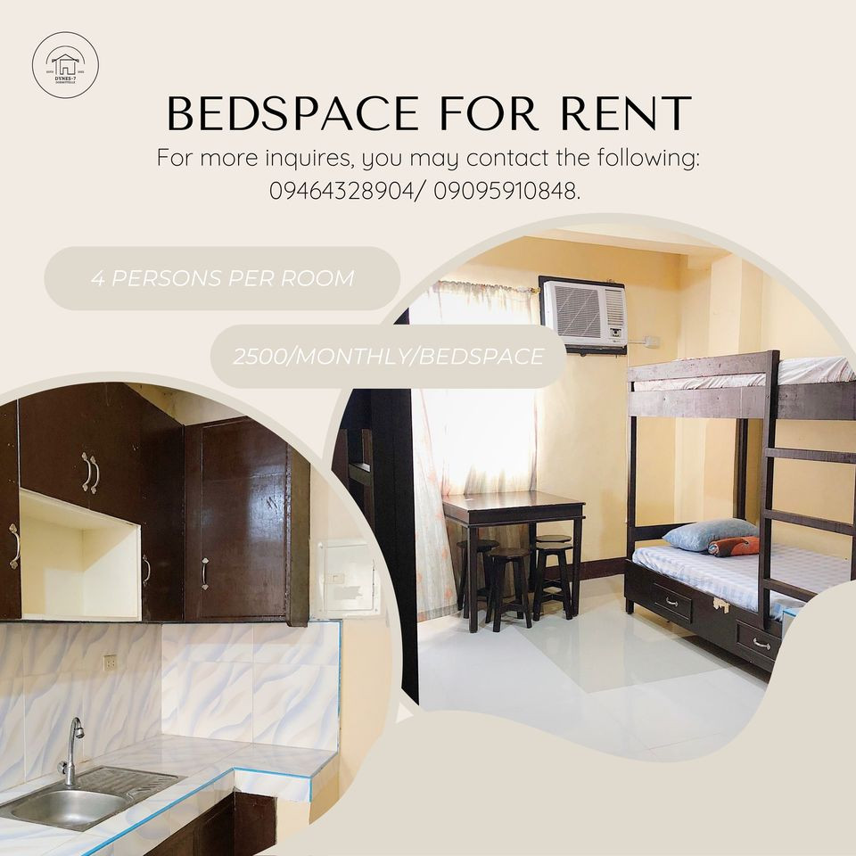 BEDSPACE FOR RENT
