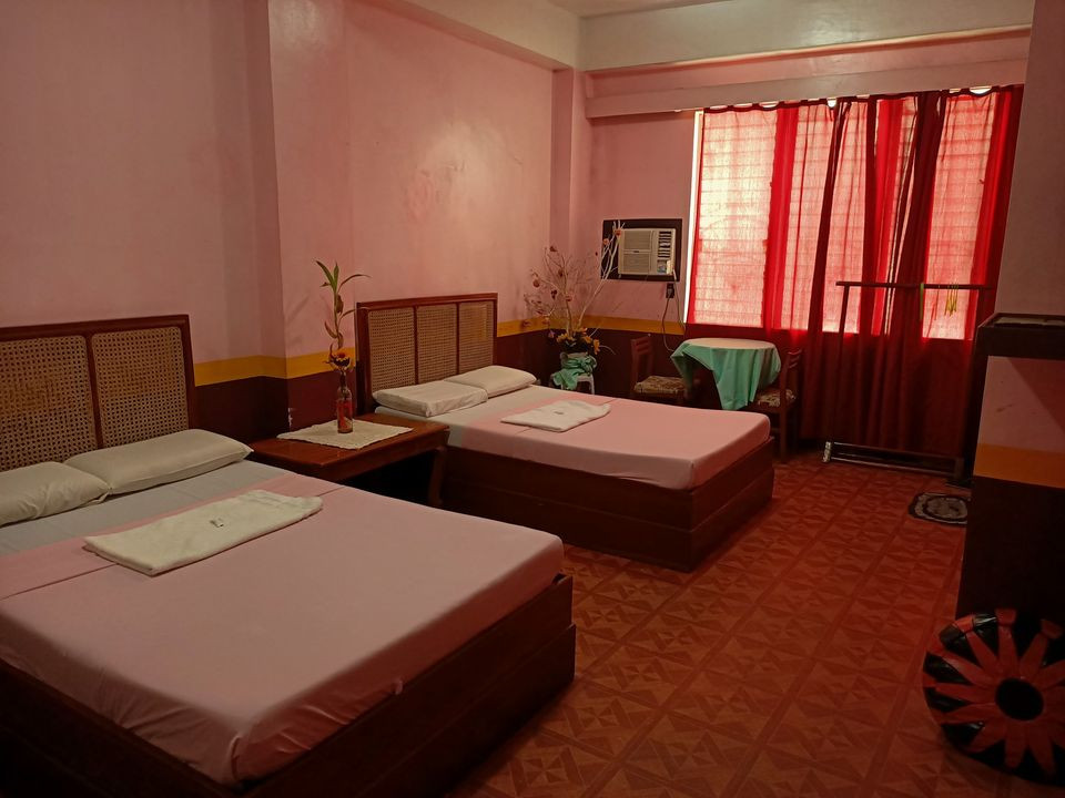 Airconditioned rooms for overnight and short stay