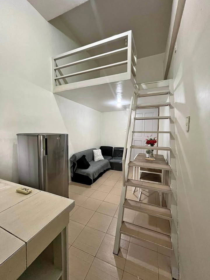 Studio with loft condo unit