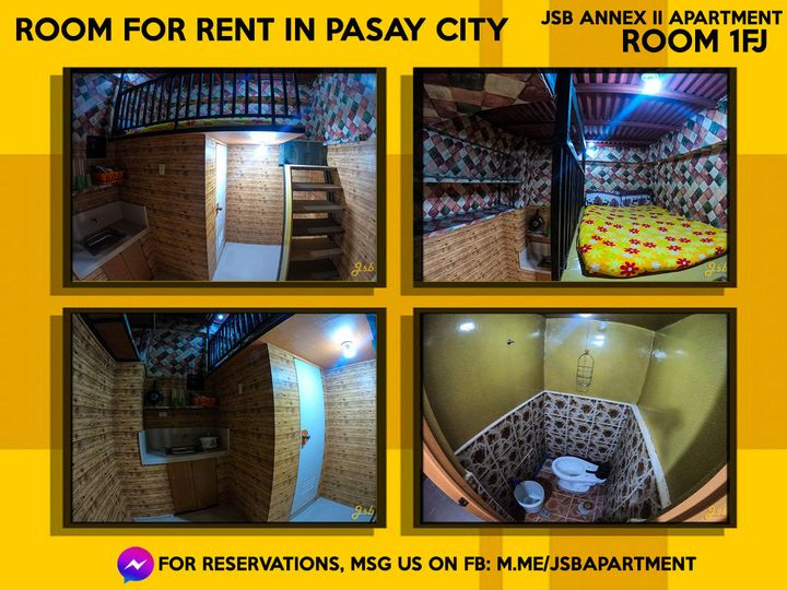 Room for rent in Pasay City