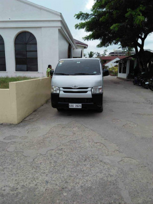 Van with driver and fuel for rent