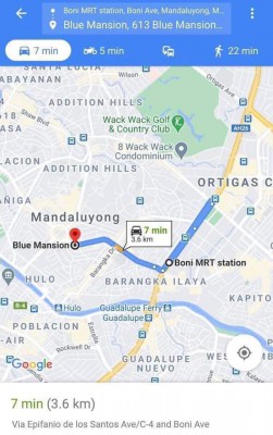 MALE BEDSPACER - Blue Mansion, Boni Avenue, Mandaluyong