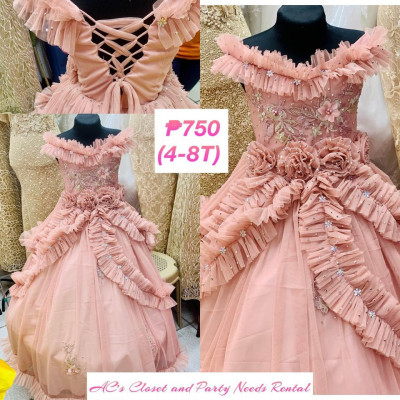 GOWNS FOR RENT