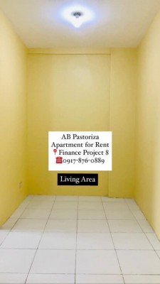 Apartment - GSIS Village Finance St. Project 8 Quezon CIty