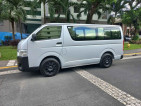 2022 Toyota hiace commuter van for rent