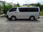 Van with driver and fuel for rent