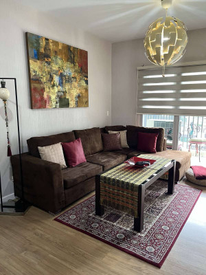 Own this Cozy 2-Bedroom Overlooking BGC Skyline at One Maridien