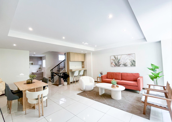 fully furnished, four-storey townhouse blends style and function in every corner