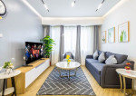 A fully furnished condo unit at North Tower, South of Market Private Residences