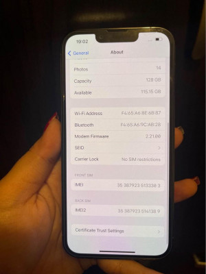 iphone 13 pro 128gb factory unlocked no issue