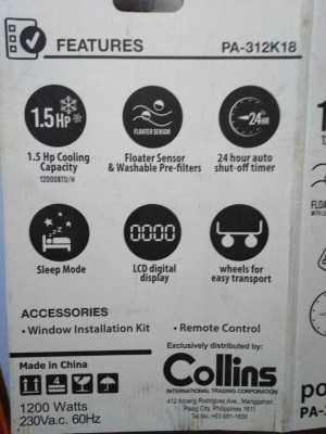 Portable aircondition