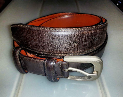 Ferragamo  Leather Mens Belt