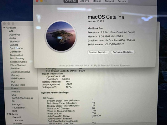 MacBook Pro Retina 13-inch 2015 8GB RAM 512 SSD Complete With Box