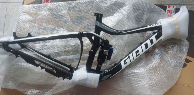 Giant Trans Frame and Manitou Mattoc Fork