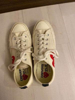 CDG X Converse Low In Cream