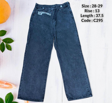 WIDELEG/BAGGY/TATTERED/MOM/SKINNY DENIM PANTS for WOMEN