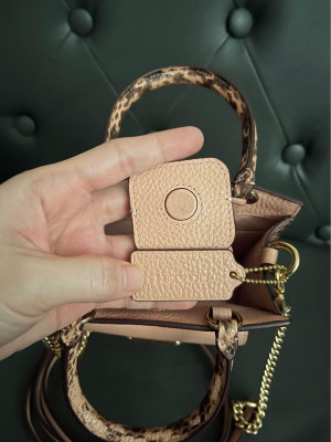 Coach Mini Pepper in Blush Pink