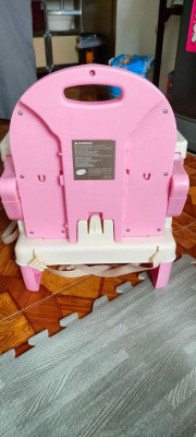 Preloved Folding baby table and chair