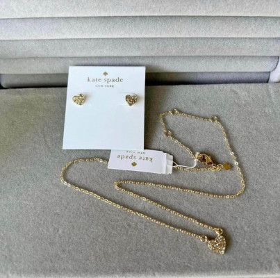 Kate Spade Heart Crystal Set