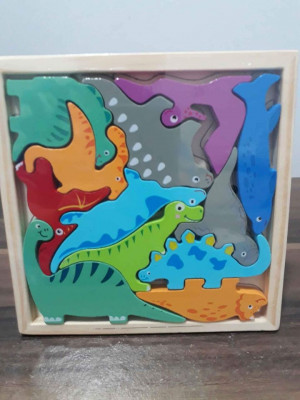 Chunky Wooden Puzzle ( Educational Toys )