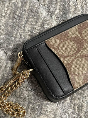 Coach Zip Card Wallet