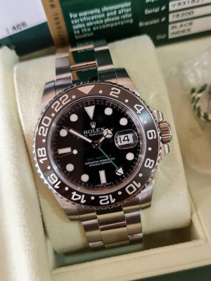 Rolex GMT2C green arrow