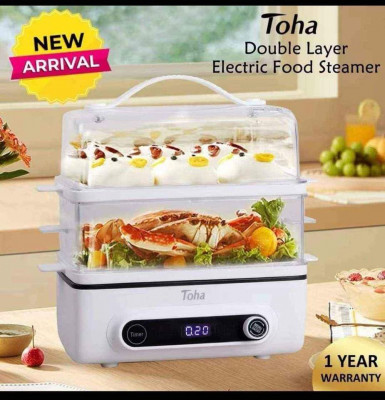 Double layer Electric steamer