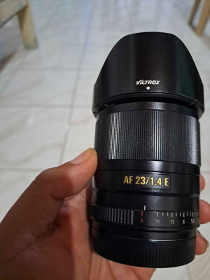 Viltrox 23mm f1.4 e mount (35mm equivalent)