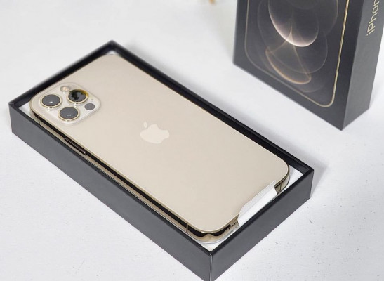 iPhone 12 promax 128gb fu Gold