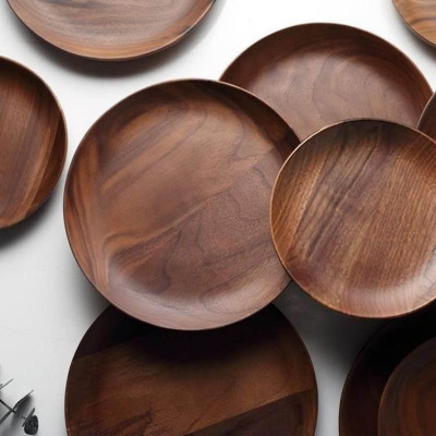 Acacia Wood plates