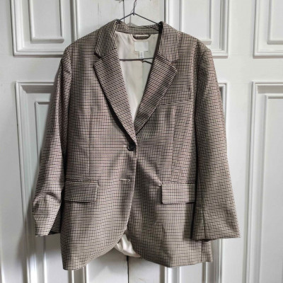 H&M HOUNDSTOOTH BLAZER(unused)