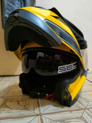 Sec Modular Helmet Dual Visor xL