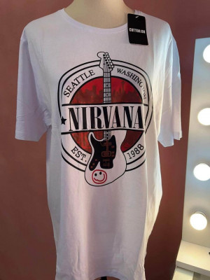 Nirvana Cotton-on band shirt ( UNISEX)