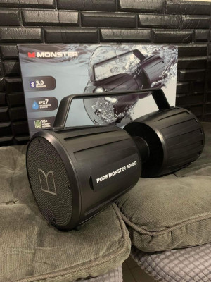 Original Monster Adventurer Force Bluetooth Speaker Black For Sale