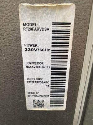 Samsung 7.4 cu. Inverter Ref