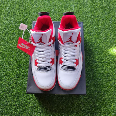 FIRE RED JORDAN 4 FOR MEN