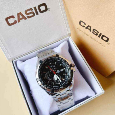 Casio Edifice Watch Stainless steel strap Water resistant Good quality