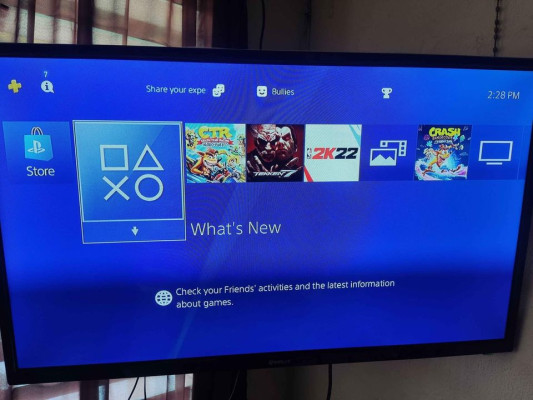 PS4 SLIM 500GB Upgraded to 1TB