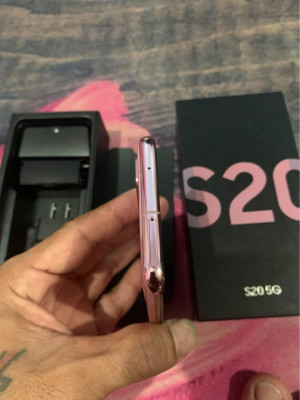 Samsung s20 5g 12gb+128gb pink color